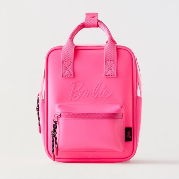 Zara Handbags - Zara BARBIE™ MINI RUBBERIZED BACKPACK